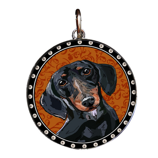 Dachshund Reversible Necklace