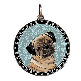 Pug Reversible Necklace