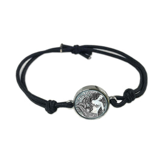 Black & White Mermaid Reversible Bracelet