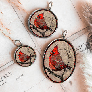 Cardinal Necklace