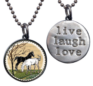 Music Horse Necklace